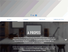 Tablet Screenshot of florianrochat.com